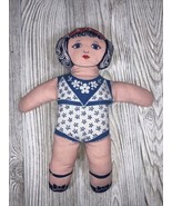 DOLLY vintage Cloth Baby Doll - £13.97 GBP