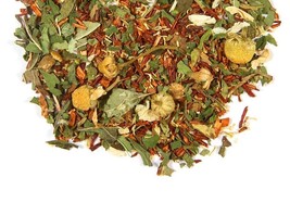 foxtrot herbal tea loose leaf 5 ounce bag with rooibos and peppermint decaf - £8.68 GBP