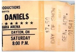 Vtg Charlie Daniels Band Ticket Stub May 12 1979 Dayton Ohio - £27.25 GBP