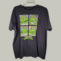 Teenage Mutant Ninja Turtles Shirt Mens 2XL Black Short Sleeve Casual - $12.96