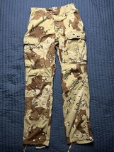 Vintage Desert Storm Camo Pants Men’s Size Small Long 8415-01-102-8601 - £19.33 GBP