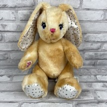 Build a Bear Workshop Tan Yellow Bunny Rabbit Stars Jointed Legs Moves P... - £17.80 GBP