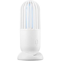 Globe UV-C Light Disinfecting 360-Degree Portable Rechargeable Lamp, White, - £31.26 GBP