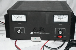 astron vls-25m cb ham radio power supply- powers on as is read rare 515c... - $378.00