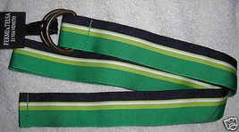 Fermi &amp; Telsa 21 Via Veneto Multi Green Womens Belt Medium - $6.84 CAD