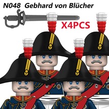 4PCS Napoleonic Military Soldiers Building Blocks Weapon Bricks Kids N048 - $18.99