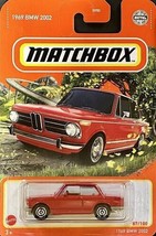 MATCHBOX VHTF 1969 BMW 2002 #87/100 RED - £5.54 GBP