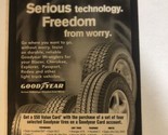 2000 Goodyear Tires Vintage Print Ad Advertisement pa21 - £4.66 GBP