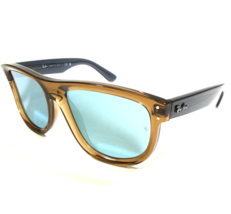 Ray-Ban Sunglasses RBR0501S Boyfriend Reverse 6711/GA Blue Brown Teal Lenses 145 - £116.80 GBP