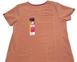 Womens ScrubStar Desert Dawn Pull Over Active V Neck Scrub Top Shirt Siz... - $14.84