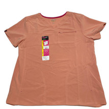 Womens ScrubStar Desert Dawn Pull Over Active V Neck Scrub Top Shirt Size X-Sm - £11.64 GBP
