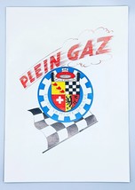 Vintage, Plein Gaz Race Team Program. Geneva&#39;s 1st Race Team - £56.68 GBP