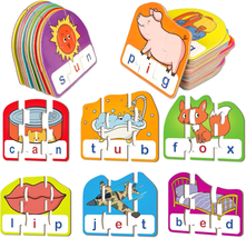 CVC Puzzle Cards for Kids,Cvc Word Games,Phonics Games,Speech Therapy Toys for T - £17.23 GBP