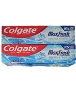 Two (2) Pack ~ Colgate ~ COOL MINT ~ Max Fresh ~ Whitening Toothpaste ~ ... - $371.23 MXN