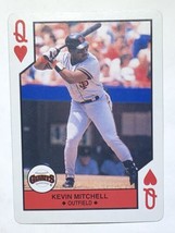 Kevin Mitchell 1990 MLB All Stars Playing Card San Francisco Giants Baseball - £0.93 GBP