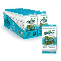 gimMe - Sea Salt &amp; Avocado Oil - 12 Count Sharing Size - Organic Roasted... - £23.29 GBP