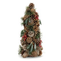 Cone and Berry Tree (Set of 2) 19&quot;H Foam/Cone - £73.84 GBP