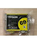 Epson 69 TO694 Ink Cartridge Yellow Brand New Sealed - $3.00