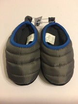 Old Navy Boys Slippers Kids Shoes Size Small 10-11 Gray - $13.98