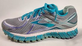 Brooks GTS 16 Edition Round Toe Lace Up Running Shoes Blue Gray Size 7.5 M - $17.10