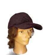 David and Young Velvet Quilted Baseball Cap Hat One Size - £11.62 GBP