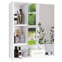 Bathroom Mirror Cabinet Wall Mounted, Bamboo Space Saver Medicine Cabinet, Wall  - $146.99