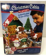 ELF PETS Christmas Cabin Playset - £15.58 GBP