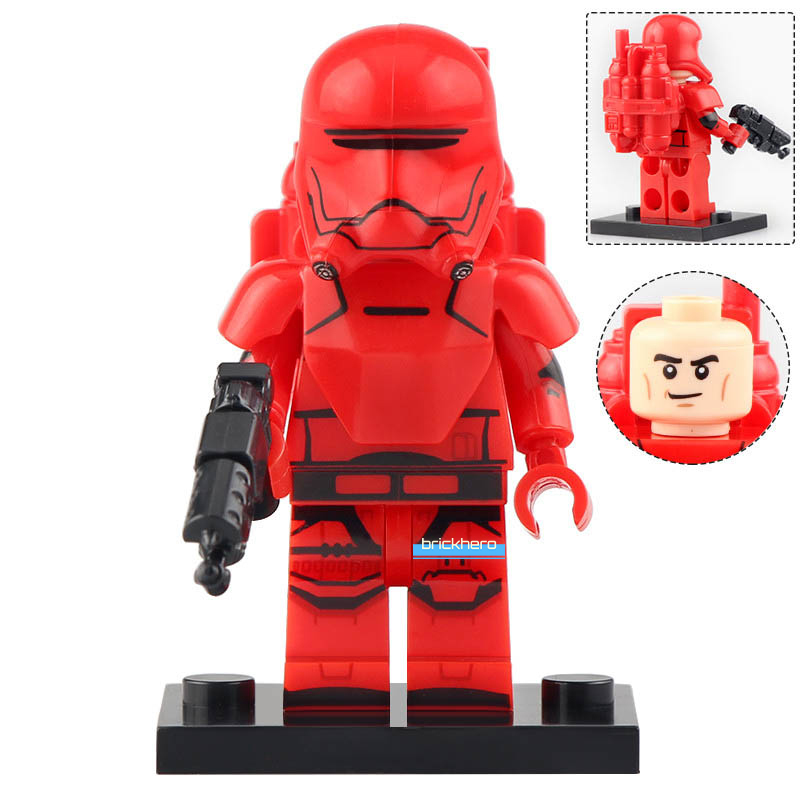 Sith Flame Trooper Star Wars Lego Compatible Minifigure Brick Toys Gift