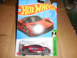 2023 Hot Wheels Lotus Evija Green Speed #3/10 Mint Car On Card - £2.75 GBP