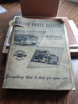Vintage 1929-1952 Chevy Master Parts Catalog GM Truck Auto Bowtie Accessory Book - £47.47 GBP