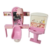 Mattel Barbie Vtg 1983 Arco Fashion Doll Beauty Hair Salon Play Set Dryer Sink - £19.57 GBP