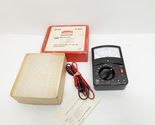 Vintage Calrad 65-273 TK-203 Multitester Multimeter Japan Box Manual Leads - $26.99
