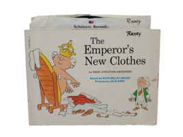 Scholastic Records 1978 The Emperor&#39;s New Clothes Book and Record Hans Christian - £7.08 GBP