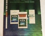 2001 Kool Cigarettes Vintage Print Ad pa27 - $7.91