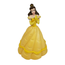 DISNEY STORE BEAUTY AND THE BEAST PRINCESS BELLE PIGGY COIN BANK W/ STOPPER - $56.05