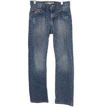 Boys Levi&#39;s 514 Jeans Size 12 Regular Straight Distressed Blue Washed-
show o... - £9.22 GBP