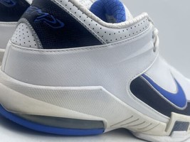 2006 Men’s Nike Air Uptempo Low Basketball Shoes Blue White 313481-143 - $9,447.88 MXN