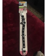 Ruffin&#39; It Reflective Breakaway Cat Collar-Black w/ White Pawprints &amp; Be... - $17.49 CAD