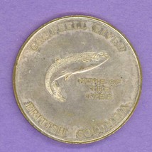 1973. Campbell River British Columbia Trade Token Salmon Home of the Tye... - £119.62 GBP