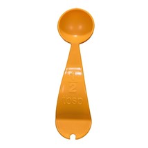 Tupperware 1/2 TBSP Measuring Spoon Orange Embossed Curved 6142 Replacem... - £7.79 GBP