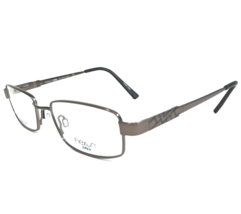 Flexon Junior Eyeglasses Frames CIRCUIT 033 Grey Rectangular Full Rim 48-18-135 - £52.14 GBP