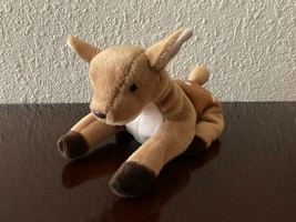 Retired *Whisper* ~ 1998 Ty Beanie Baby ~ 6&quot; Deer ~NHT!! ~ Super Cute! ~ - £5.27 GBP