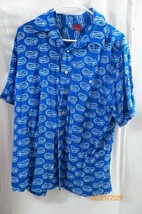 Men&#39;s Junction West Shirt Short Sleeve Blue Floral Large - £8.62 GBP
