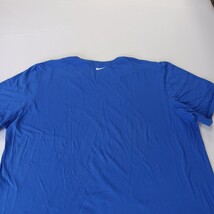 The Nike Tee Athletic Cut 561416-4EV Men's 2XL Blue Cotton Short Sleeve T-Shirt image 13