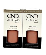 CND Shellac Baby Smile Gel Polish 0.25 oz-2 Pack - £19.21 GBP