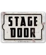 Stage Door Sign - Great for Movie and Musical Theater Decor, Vintage Met... - €16,19 EUR