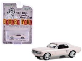 1967 Ford Mustang Diecast Model Bermuda Sand Greenlight - $13.32