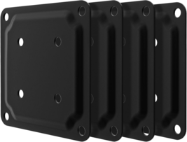 4&quot; X 4&quot; Wood Post Plate Connector, Powder-Coated Decking Post Base, Wood... - €33,14 EUR