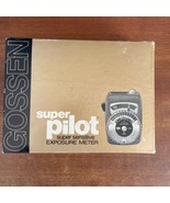 Vintage in Box Gossen Super Pilot Super Sensitive Light Meter UNTESTED A... - £27.24 GBP