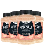 Herbion Himalayan Pink Salt – 5 lb. (2.2 Kg) Jar - Fine Grain - Pack of 4 - £46.92 GBP